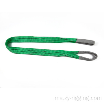 Poliester Sling Webbing mengangkat rata